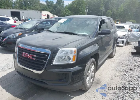 2017 GMC Terrain Sle-1 из США, поврежденный, VIN 2GKALMEK7H6339388